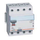 LEGRAND - TX3 Fehlerstromschutzschalter 40A, 4-polig, 100mA, Typ F-G, 400VAC, 4TE