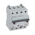 LEGRAND - DX3 FI/LS-Schalter B-Charakteristik, 20A, 4-polig, 6kA, 30mA, Typ A, 400VAC, 4TE