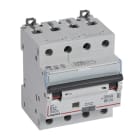 LEGRAND - DX3 FI/LS-Schalter B-Charakteristik, 32A, 4-polig, 6kA, 30mA, Typ A, 400VAC, 4TE
