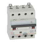 LEGRAND - DX3 FI/LS-Schalter C-Charakteristik, 16A, 4-polig, 6kA, 30mA, Typ A, 400VAC, 4TE