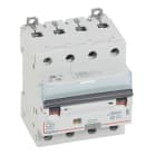 LEGRAND - DX3 FI/LS-Schalter C-Charakteristik, 20A, 4-polig, 6kA, 30mA, Typ A, 400VAC, 4TE