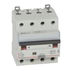 LEGRAND - DX3 FI/LS-Schalter C-Charakteristik, 25A, 4-polig, 6kA, 30mA, Typ A, 400VAC, 4TE