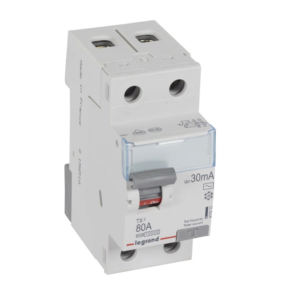LEGRAND - TX3 FI 80A 2P 30MA AC