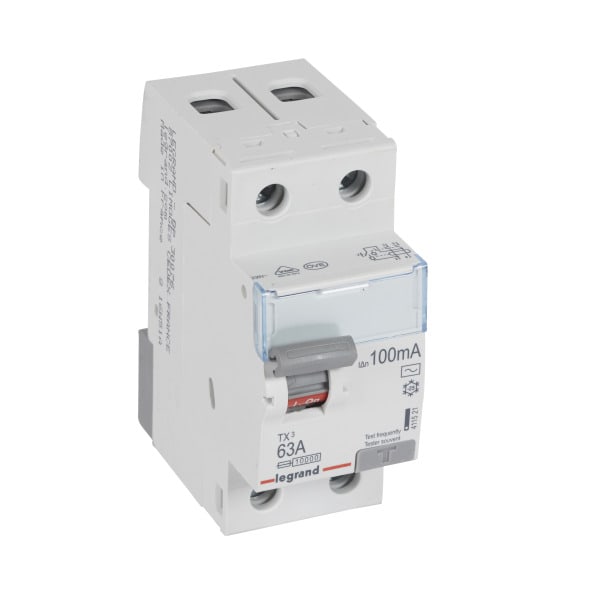 LEGRAND - TX3 FI 63A 2P 100MA AC