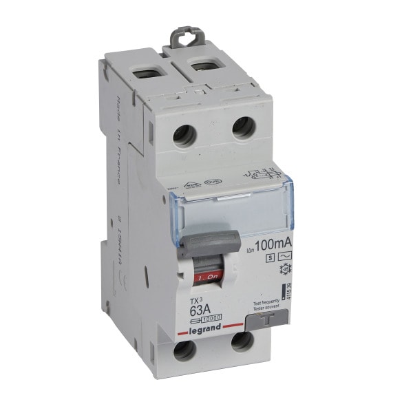 LEGRAND - TX3 FI 63A 2P 100MA AC-S