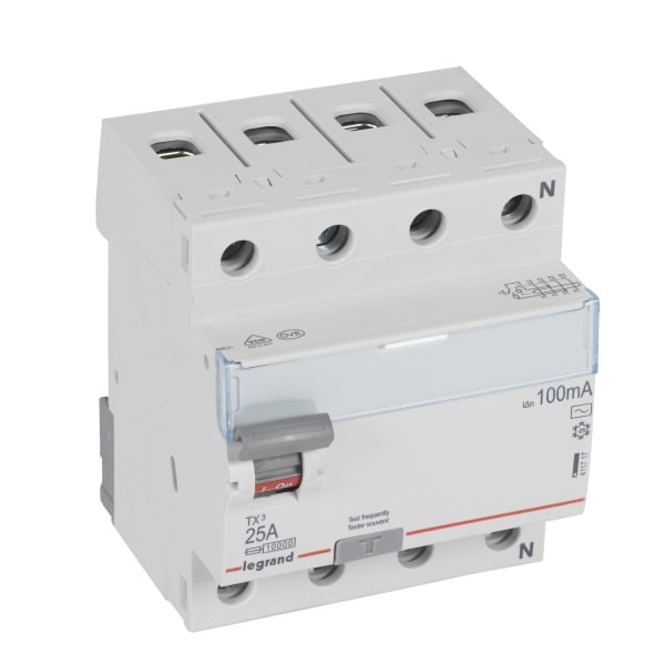 LEGRAND - TX3 FI 25A 4P 100MA AC