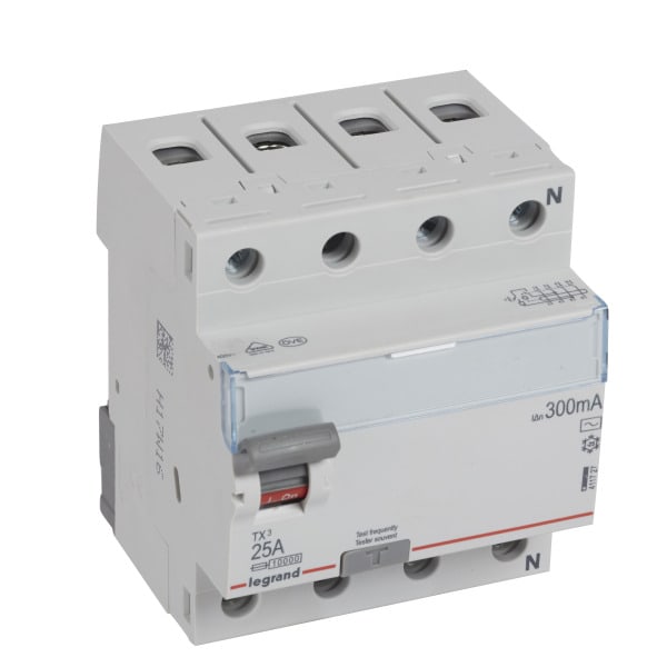 LEGRAND - TX3 FI 25A 4P 300MA AC