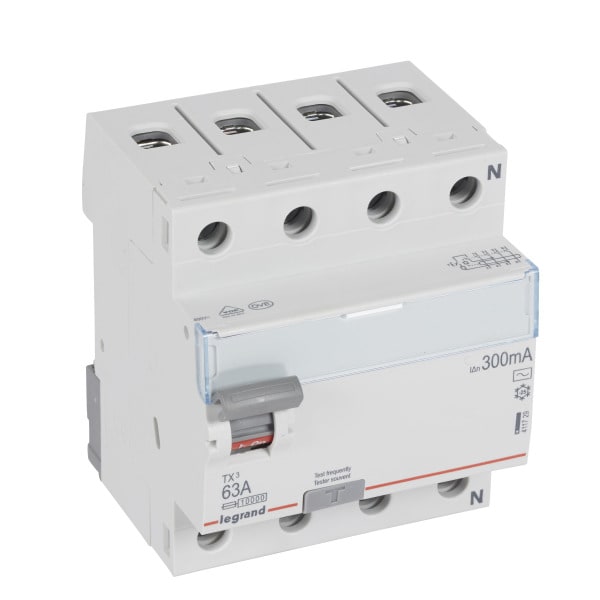 LEGRAND - TX3 FI 63A 4P 300MA AC