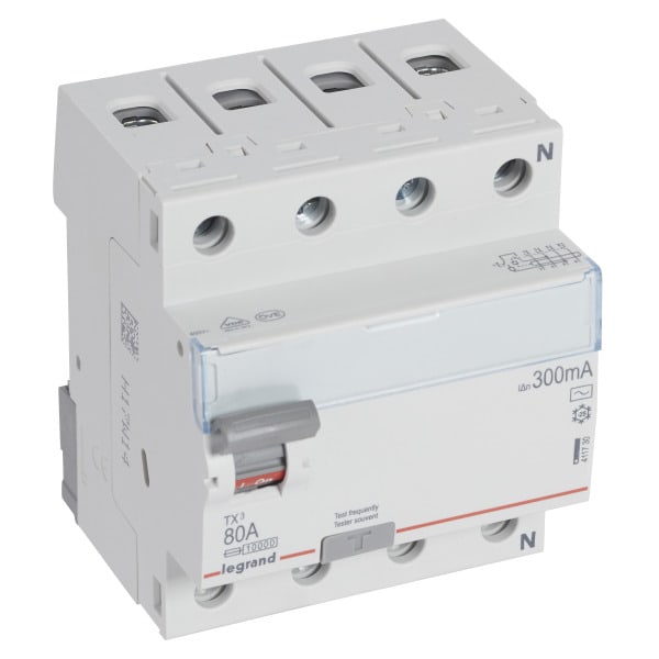 LEGRAND - TX3 FI 80A 4P 300MA AC