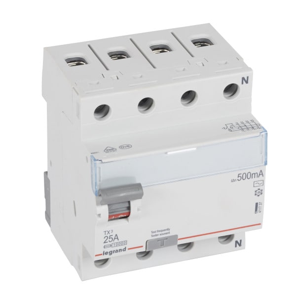 LEGRAND - TX3 FI 25A 4P 500MA AC