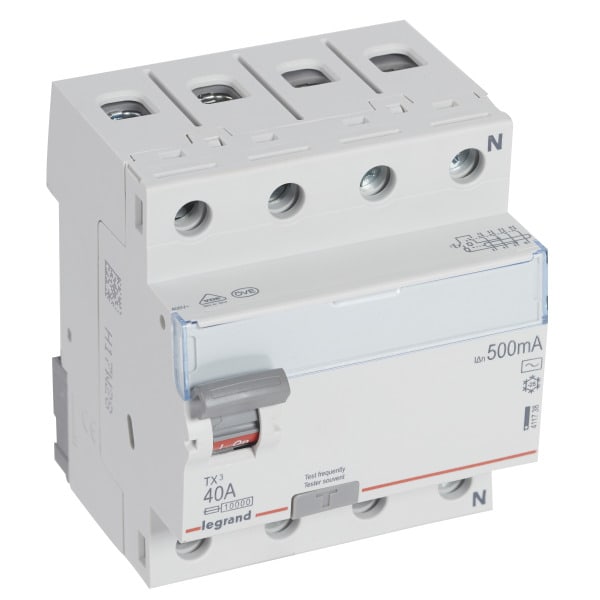 LEGRAND - TX3 FI 40A 4P 500MA AC