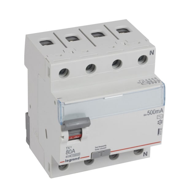 LEGRAND - TX3 FI 80A 4P 500MA AC