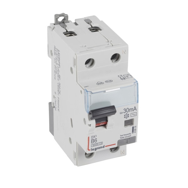 LEGRAND - DX3 FILS B6A 1P+N 6KA 30MA AC