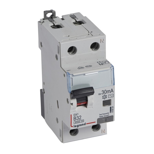 LEGRAND - DX3 FILS B32A 1P+N 6KA 30MA AC