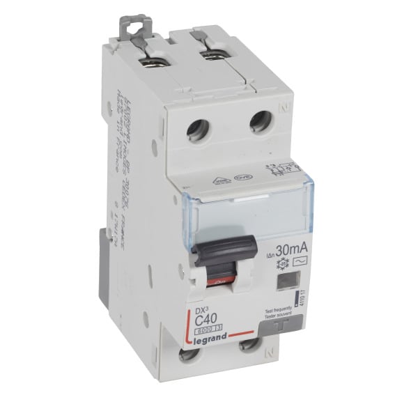 LEGRAND - DX3 FILS C40A 1P+N 6KA 30MA AC