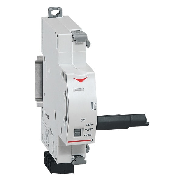 LEGRAND - Motorantrieb/Fernantrieb, Steuerspannung 230 VAC, für 1TE/Pol (bis 63A),1TE