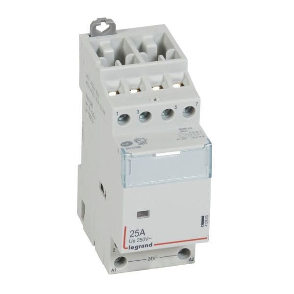 LEGRAND - CX3 Schütz 24V 25A, 2 Öffner+2 Schliesser, ohne Handschalter