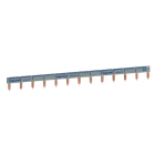 LEGRAND - Stiftkammschiene, 1-polig, 13 TE, 16 mm²,Schwarz/Blau, für 1-polige LS-Schalter