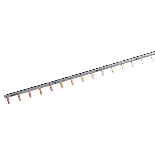 LEGRAND - Stiftkammschiene, 1-polig mit Hilfsschalter, 1 m,16 mm²