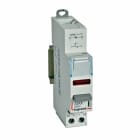 LEGRAND - Druckschalter CX3 20A 1 Öffner+LED Rot 12/48VAC/DC,Gebrauchskategorie AC-12,1TE