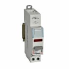 LEGRAND - Druckschalter CX3 20A 1 Öffner + LED Rot 110/400VAC/DC, Gebrauchskat. AC-12, 1TE