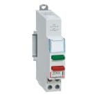LEGRAND - Taster CX3 20A 1 Schließer (Grün) + 1 Öffner (Rot), Gebrauchskategorie AC-12,1TE