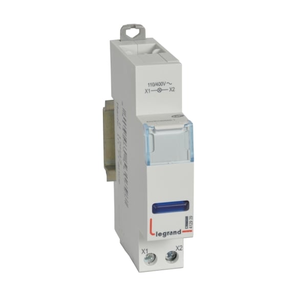 LEGRAND - Meldeleuchten CX3, LED, 1-fach (Blau ), 110/400 VAC, 1TE
