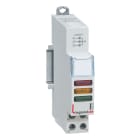 LEGRAND - Meldeleuchten CX3, LED, 3 Phasen-Kontrolle (Rot-Gelb-Grün), 230/400 VAC, 1TE