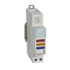 LEGRAND - Meldeleuchten CX3, LED, 3 Phasen-Kontrolle (Rot-Gelb-Blau), 230/400 VAC, 1TE