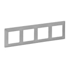 LEGRAND - Valena Life 4-Fach Rahmen Aluminium