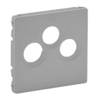 LEGRAND - Valena Life Abdeckung für TV+R-SAT. Farbe: Aluminium
