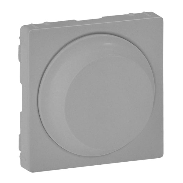 LEGRAND - Abdeckung für Drehdimmer des Schalterprogramms VALENA LIFE, Farbe: Aluminium