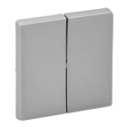 LEGRAND - Valena Life Wippe Serien- und Doppelwechselschalter Farbe: Aluminium
