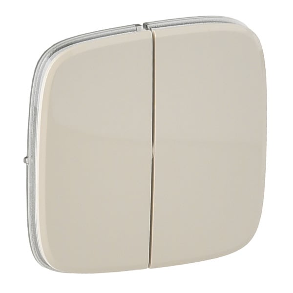 LEGRAND - Valena Allure Wippe Serien- und Doppelwechselschalter Farbe: Mandelweiß