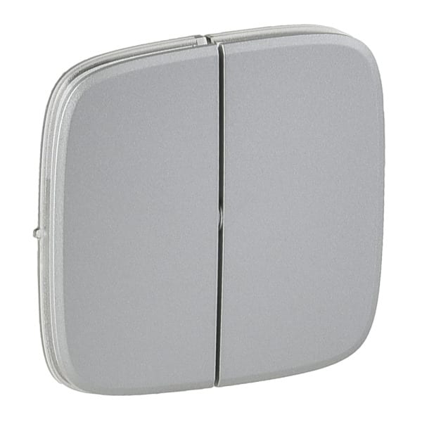 LEGRAND - Valena Allure Wippe Serien- und Doppelwechselschalter Farbe: Aluminium