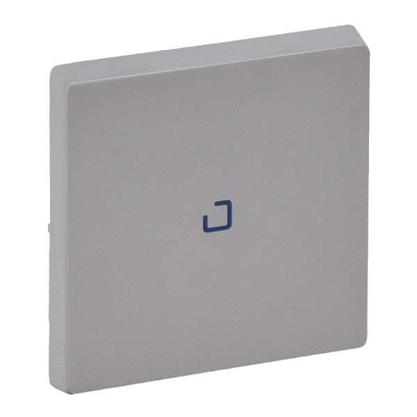 LEGRAND - Valena Life Wippe mit Beleuchtungsfenster aus Thermoplast Farbe: Aluminium