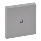 LEGRAND - Valena Life Wippe mit Beleuchtungsfenster aus Thermoplast Farbe: Aluminium