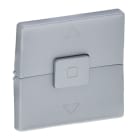 LEGRAND - Valena Life Wippe Rollladen 1-fach Farbe: Aluminium