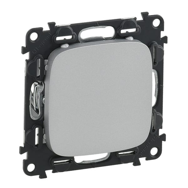 LEGRAND - Valena Allure Blindabdeckung Farbe: Aluminium