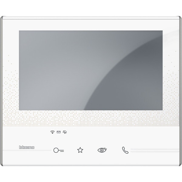BTICINO - AP-Videohausstation CLASSE300 X13E mit Smartphone-Anbindung, Farbe: Weiß
