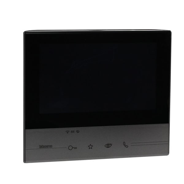BTICINO - AP-Videohausstation CLASSE300 X13E mit Smartphone-Anbindung, Farbe: Schwarz
