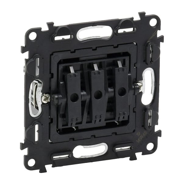 LEGRAND - Valena IN’MATIC, Ausschalter, 3-fach (SK) 10 AX - 250 V~, Schraubklemmen