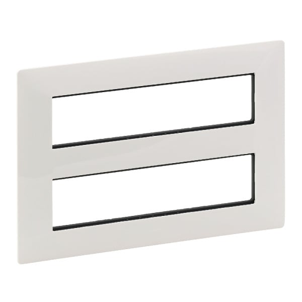 LEGRAND - Valena Life Rahmen Mosaic 2x4x2 modulig Farbe: Ultraweiß