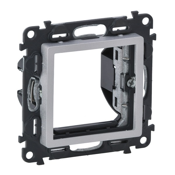 LEGRAND - Valena Life 45X45 Mosaic-Adapter Farbe: Aluminium