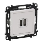 LEGRAND - Valena Life USB-Ladedose 2400mA Farbe: Ultraweiß