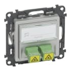 LEGRAND - Valena Life SC/APC Fibre Optic Farbe: Aluminium