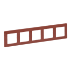 LEGRAND - Valena Life 5-Fach Rahmen TerrACotta