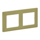 LEGRAND - Valena Life 2-Fach Rahmen Limone