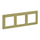 LEGRAND - Valena Life 3-Fach Rahmen Limone
