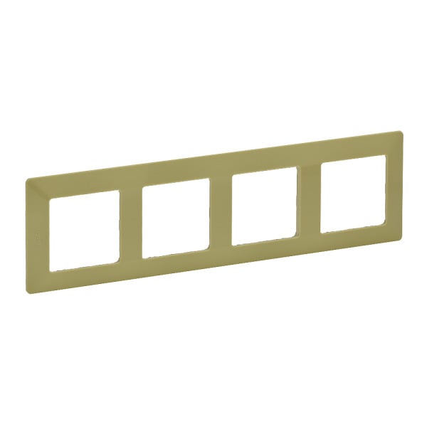 LEGRAND - Valena Life 4-Fach Rahmen Limone